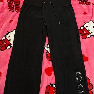 BCBGMaxazria Black Bedazzled Pants